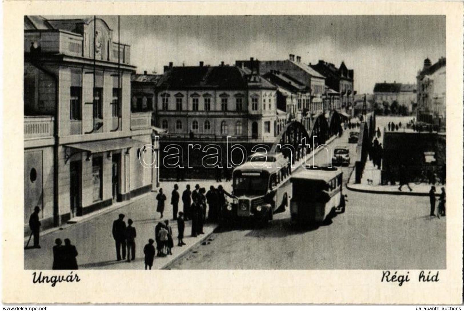 ** T2 Ungvár, Uzshorod, Uzhorod; Régi Híd / Old Bridge - Sin Clasificación