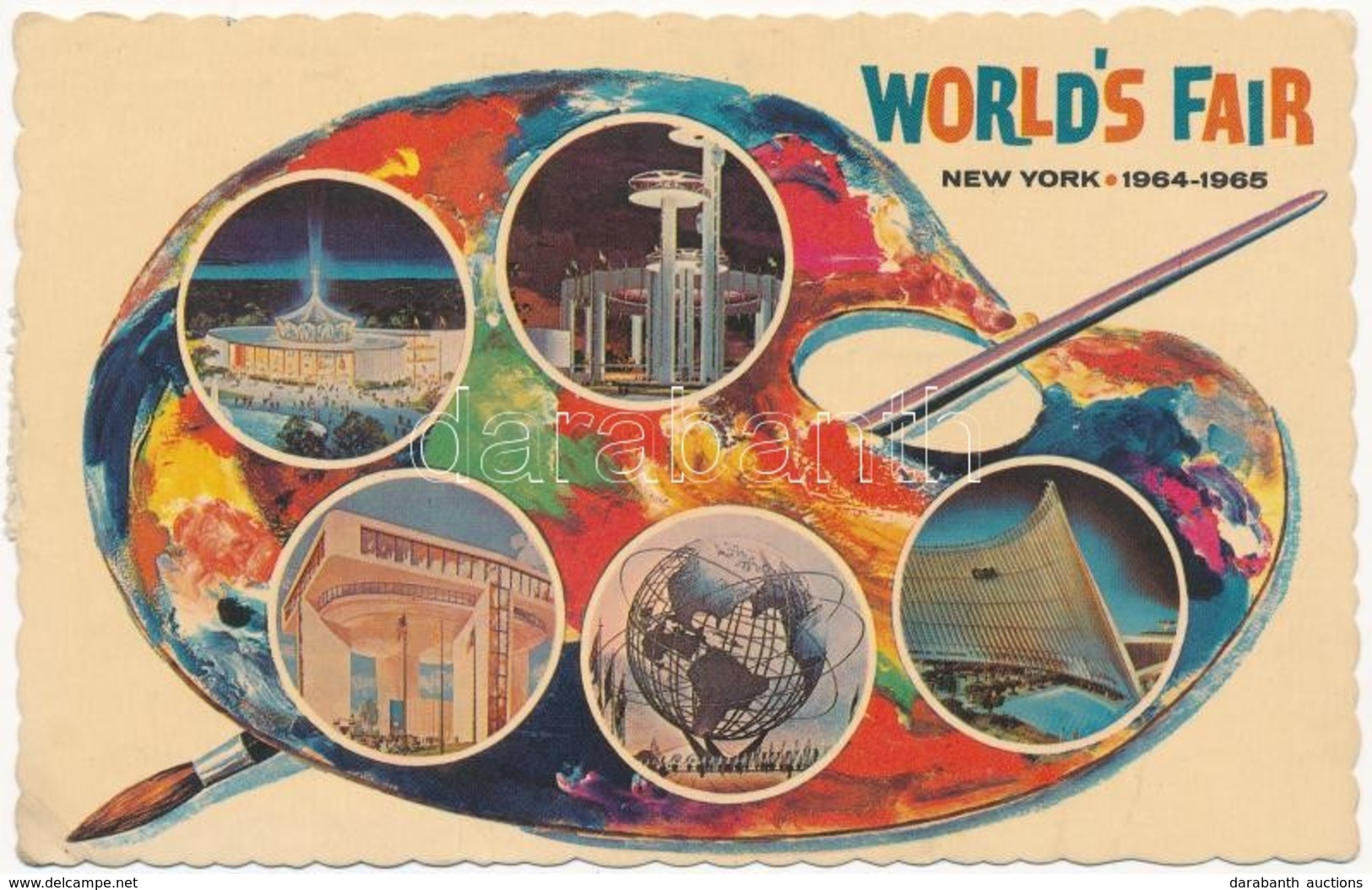 T2/T3 1964 New York, World's Fair 1964-1965, New York State Exhibit, Pavilion Of The Vatican, Port Of New York Authority - Sin Clasificación