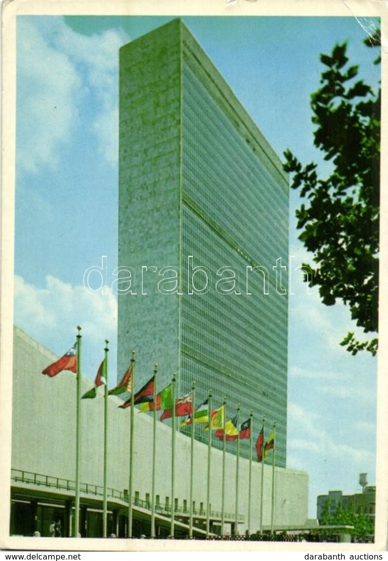 T3 1991 New York, United Nations Building + 'Journey To A New Frontier' Cancellation (15 Cm X 10,5 Cm) (EK) - Sin Clasificación