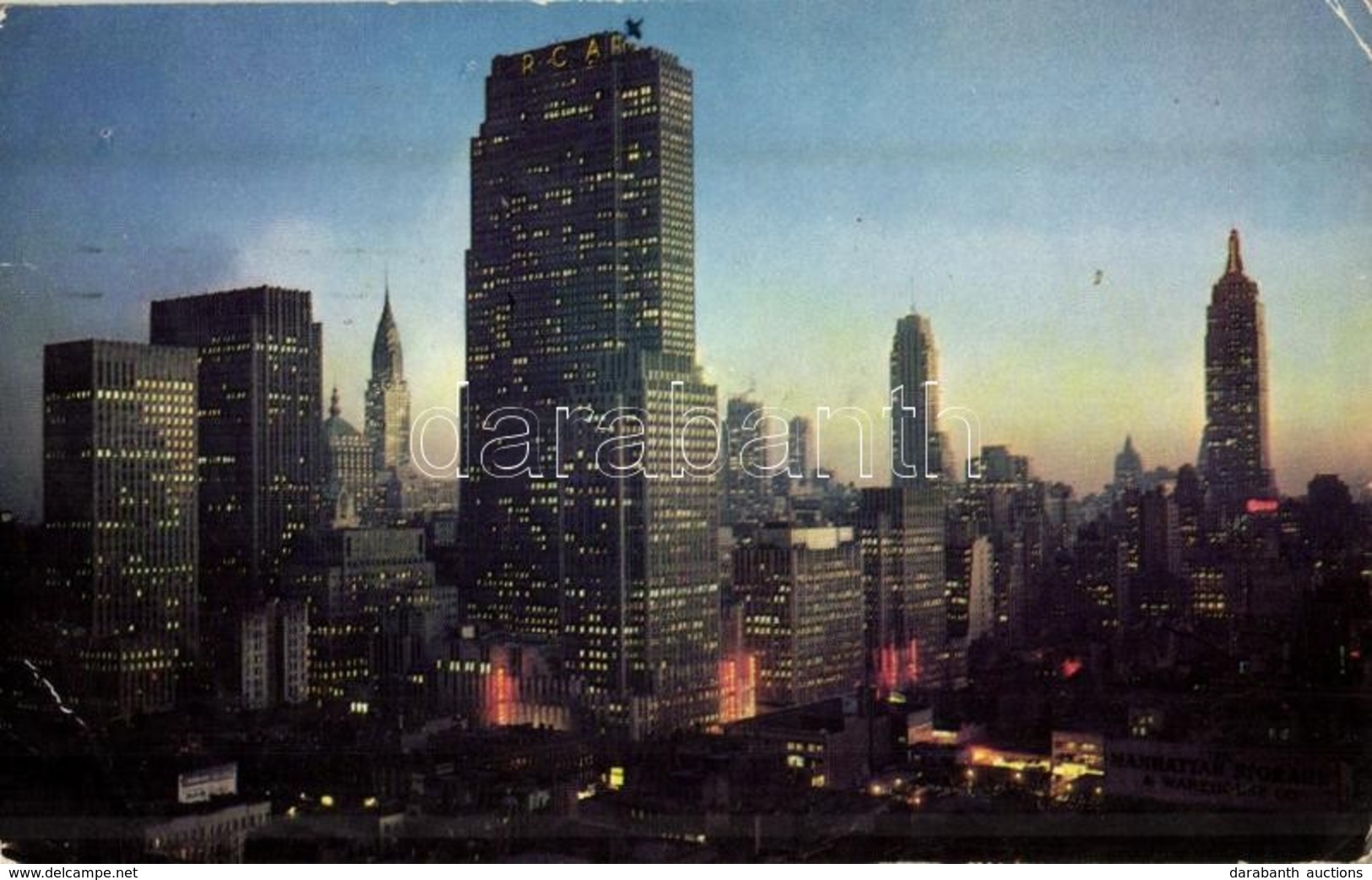 T2/T3 1955 New York City, Manhattan, Midtown, RCA Building, Chrysler Building, Empire State Building (EK) - Sin Clasificación