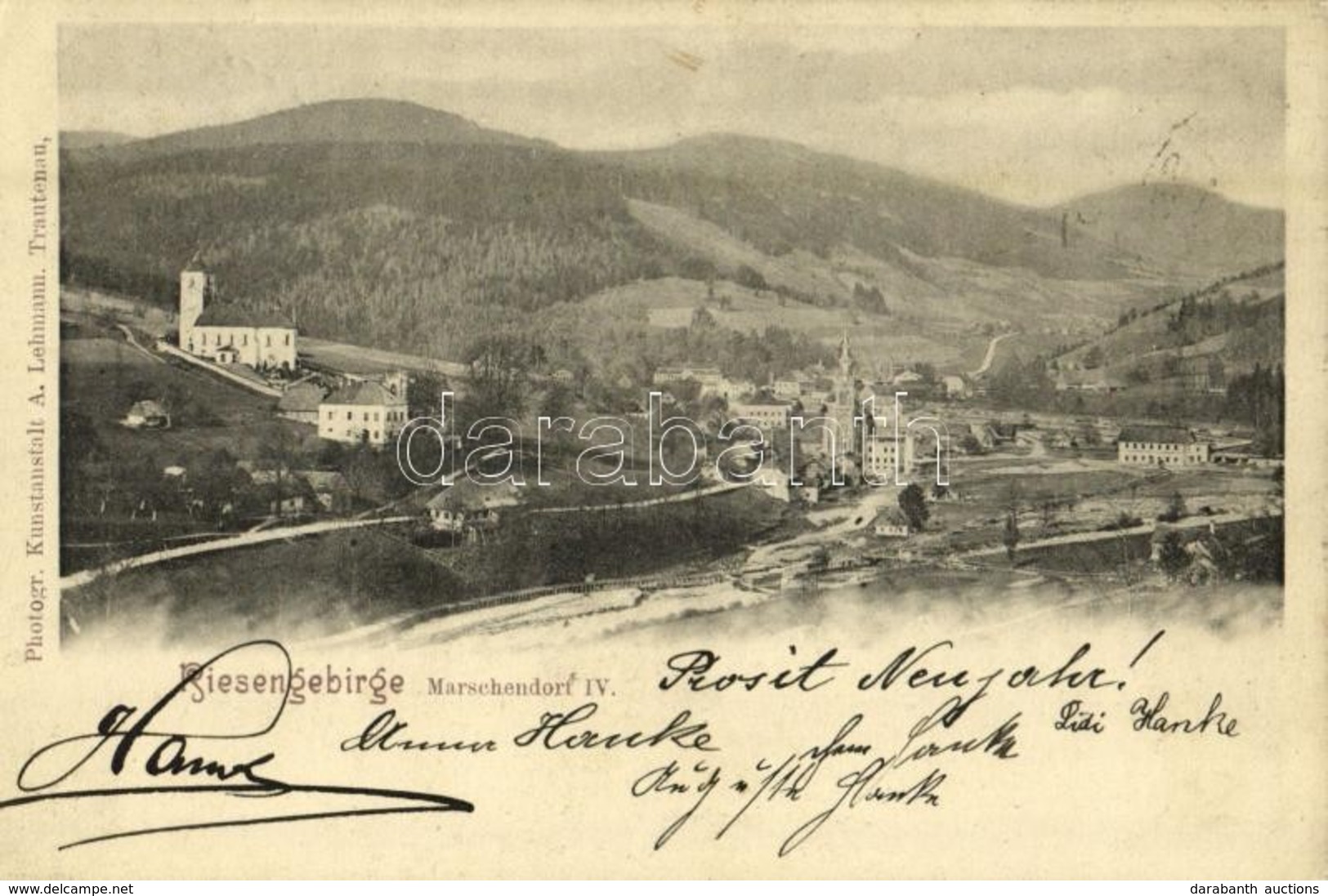 T2 1899 Horní Marsov, Marschendorf; Krkonose / Riesengebirge - Sin Clasificación