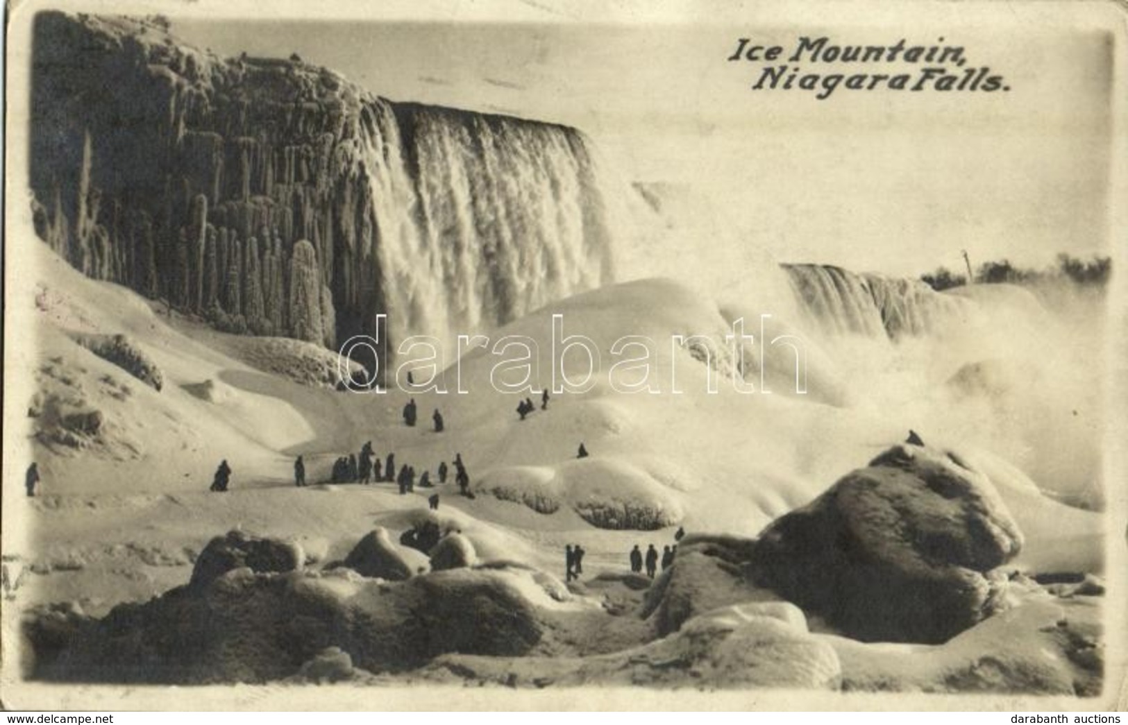 * T2/T3 1928 Niagara Falls, Ice Mountain (gluemark) - Sin Clasificación