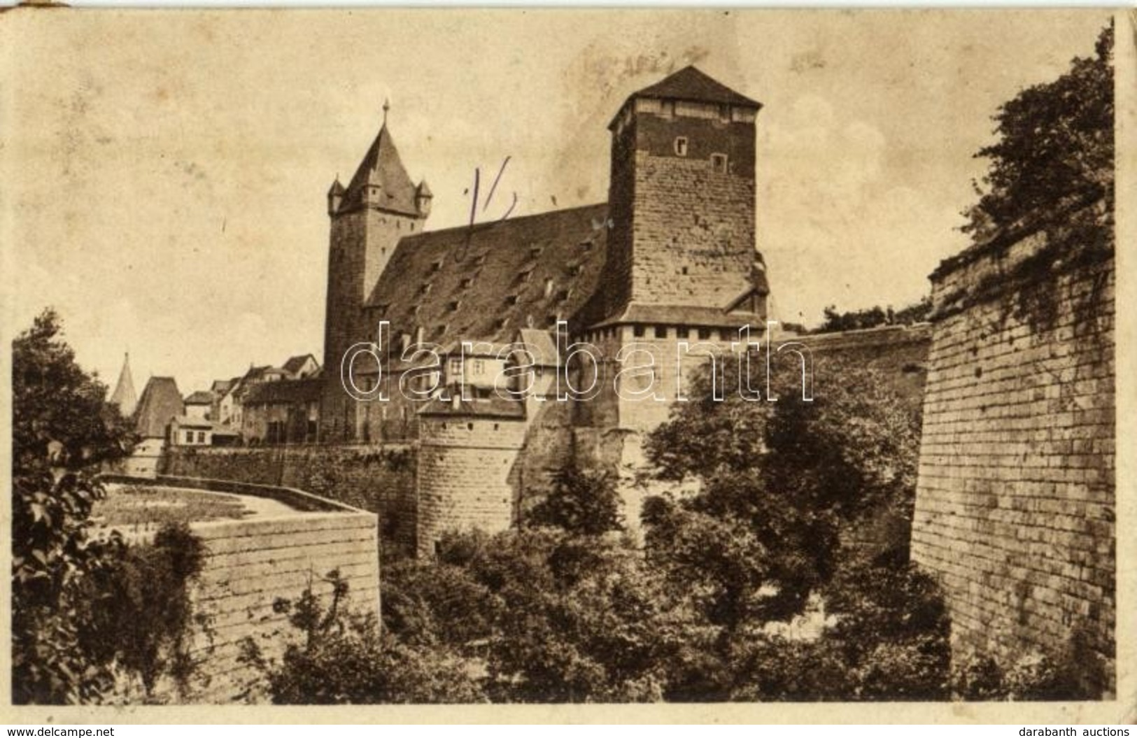 T2/T3 1925 Nürnberg, Nuremberg; Kaiserstallung / Castle, Imperial Stables (fl) - Sin Clasificación