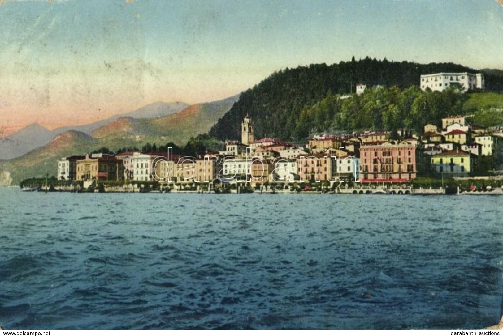 T2/T3 1930 Bellagio, Lago Di Como / General View, Lake (worn Corners) - Sin Clasificación