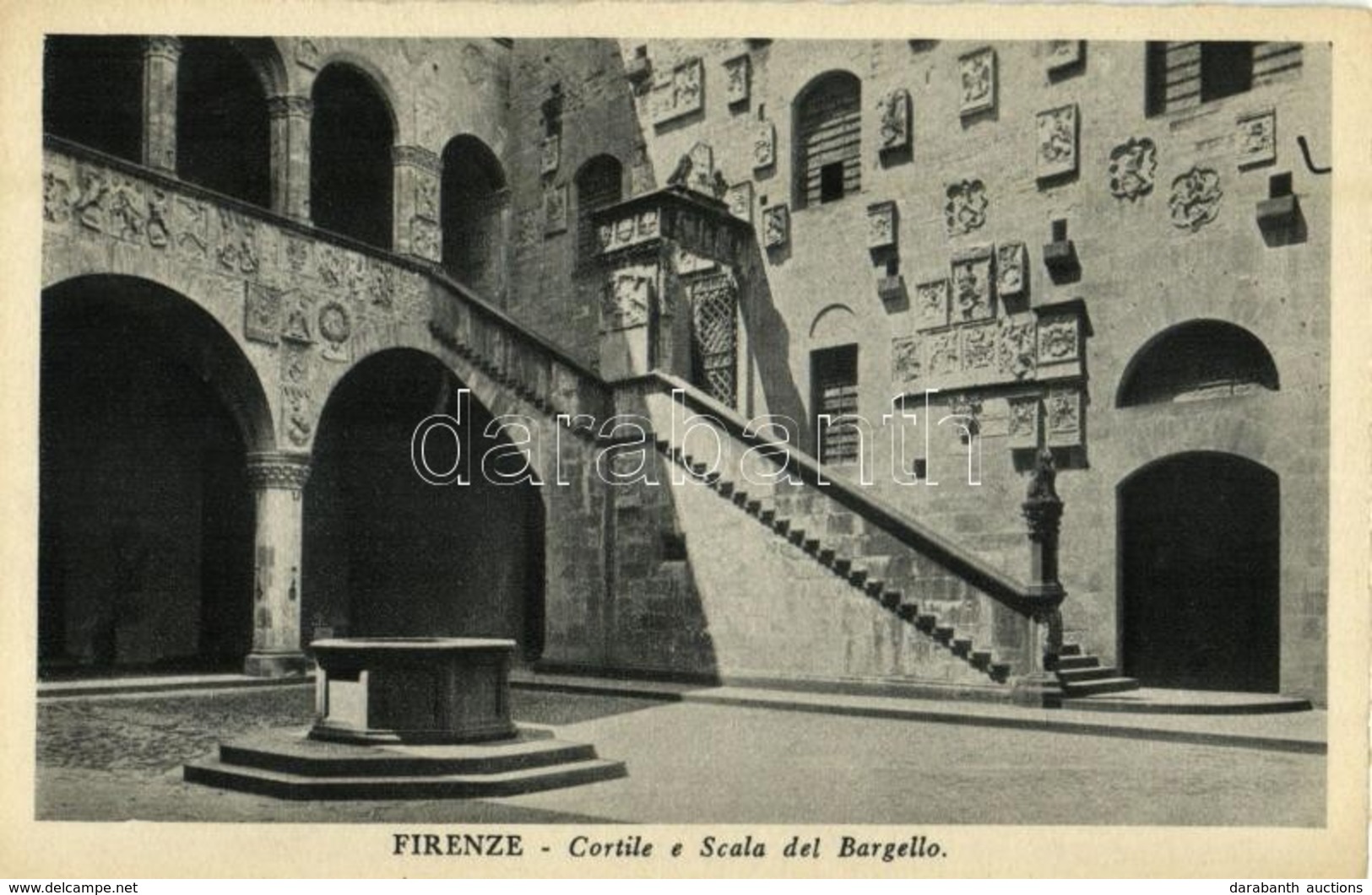 ** T2 Firenze, Florence; Cortile E Scala Del Bargello / Palace, Courtyard, Staircase - Sin Clasificación