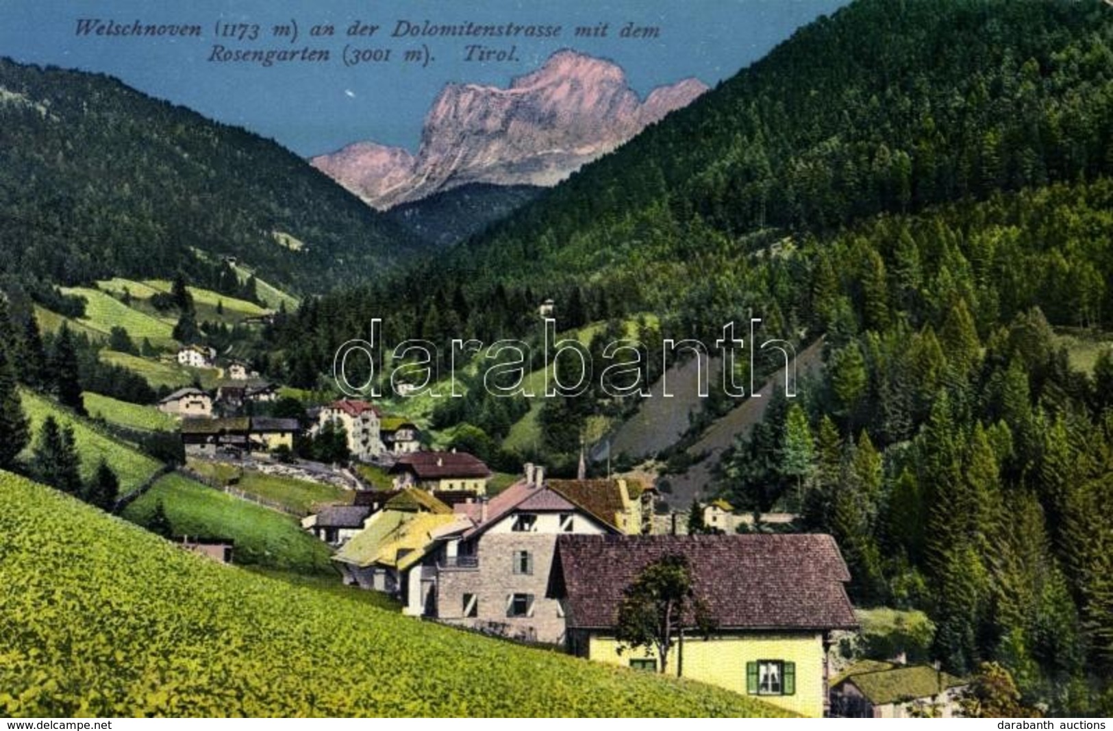 ** T1 Nova Levante, Welschnofen (Welschnoven) (Südtirol); Dolomitenstrasse, Rosengarten - Sin Clasificación