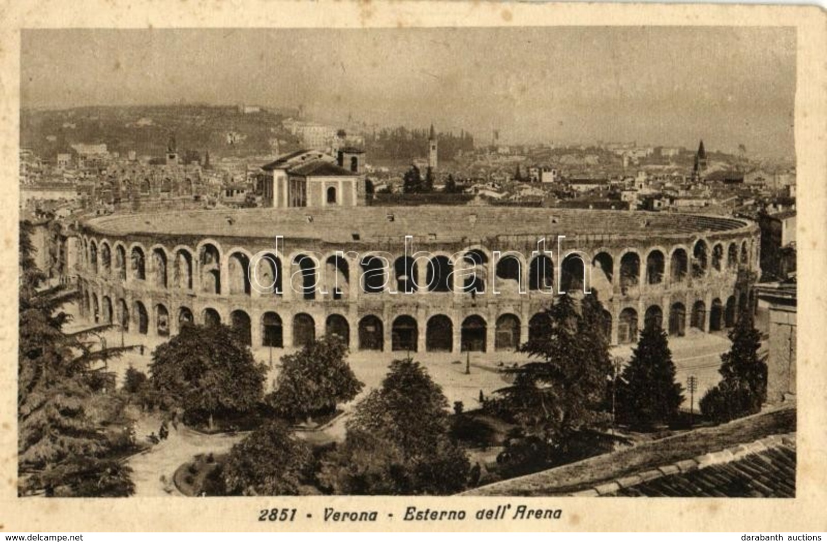 T2/T3 1930 Verona, Esterno Dell'Arena / Arena (fl) - Sin Clasificación