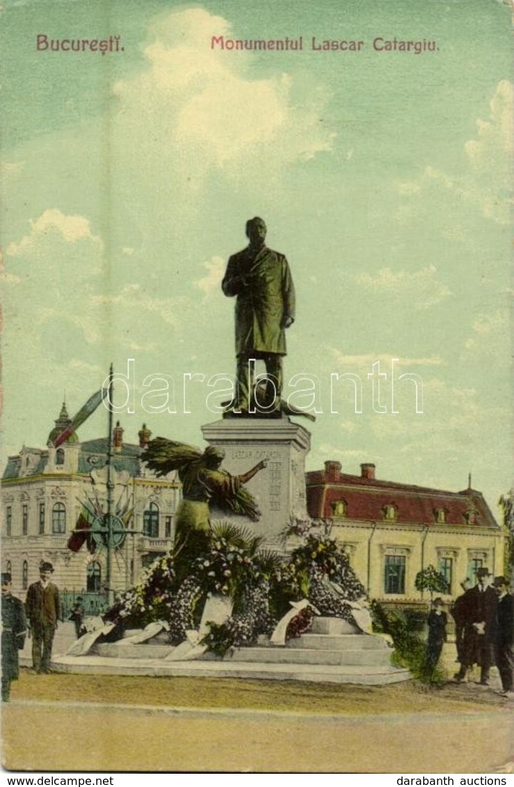 ** T2 Bucharest, Bukarest, Bucuresti; Monumentul Lascar Catargiu / Monument - Sin Clasificación