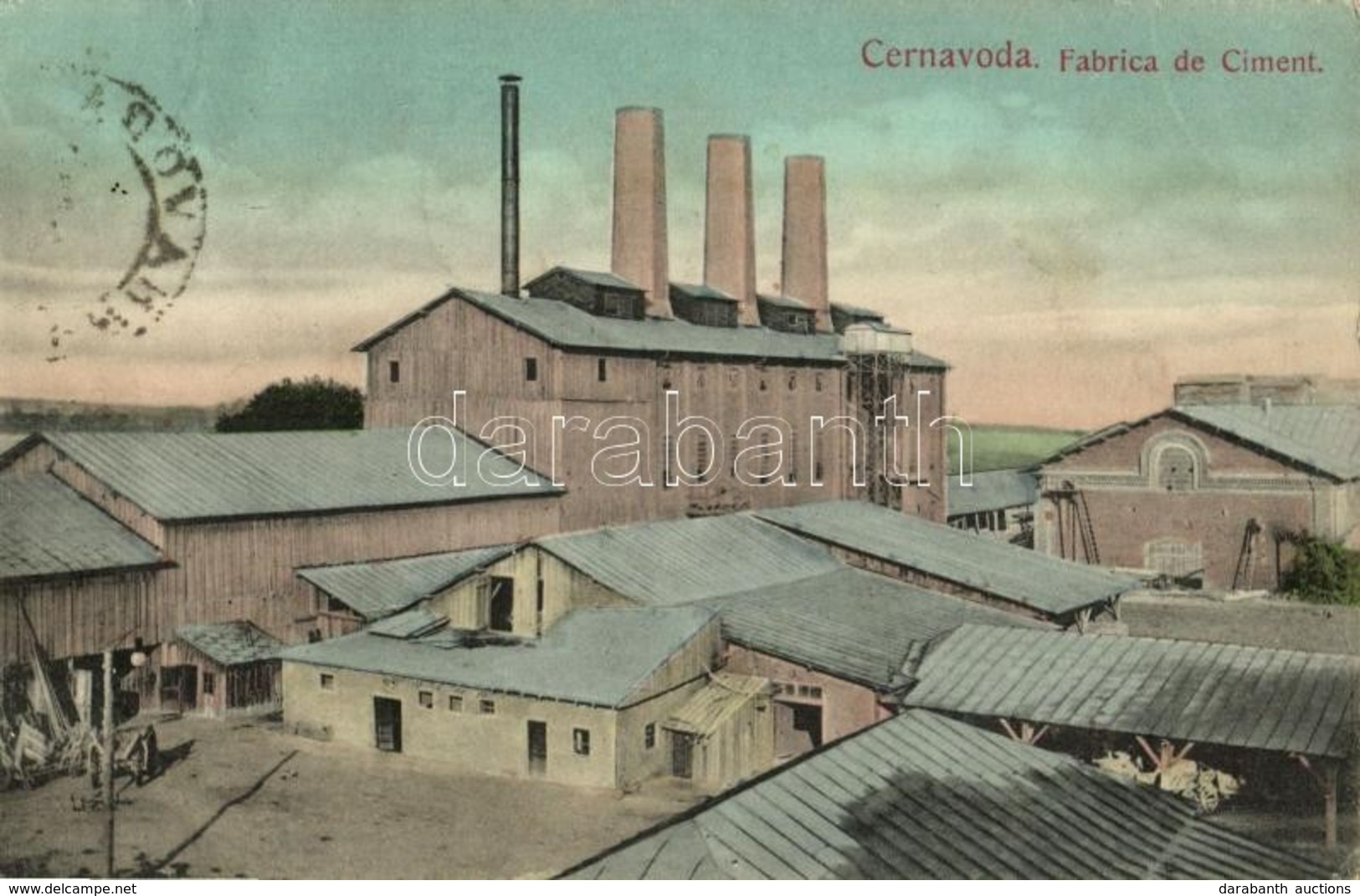 T2/T3 1909 Cernavoda, Fabrica De Ciment / Cement Factory (EK) - Sin Clasificación