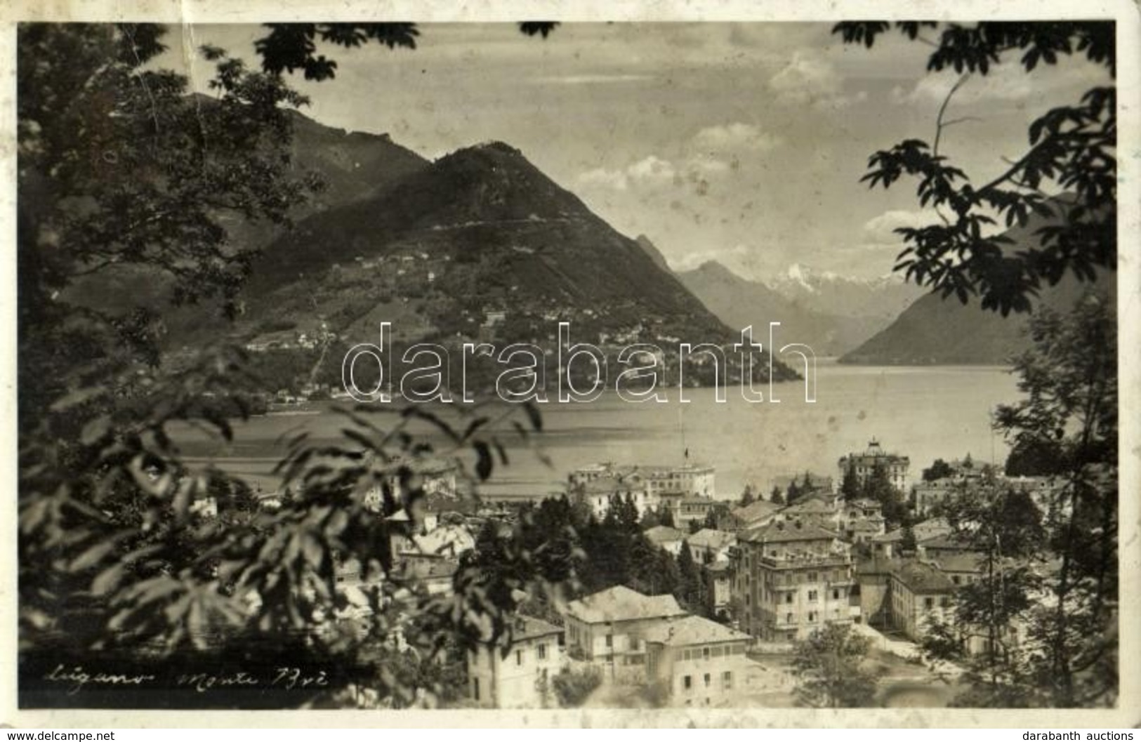 * T3 Lugano, Monte Bre / General View, Mountain, Lake (fa) - Unclassified