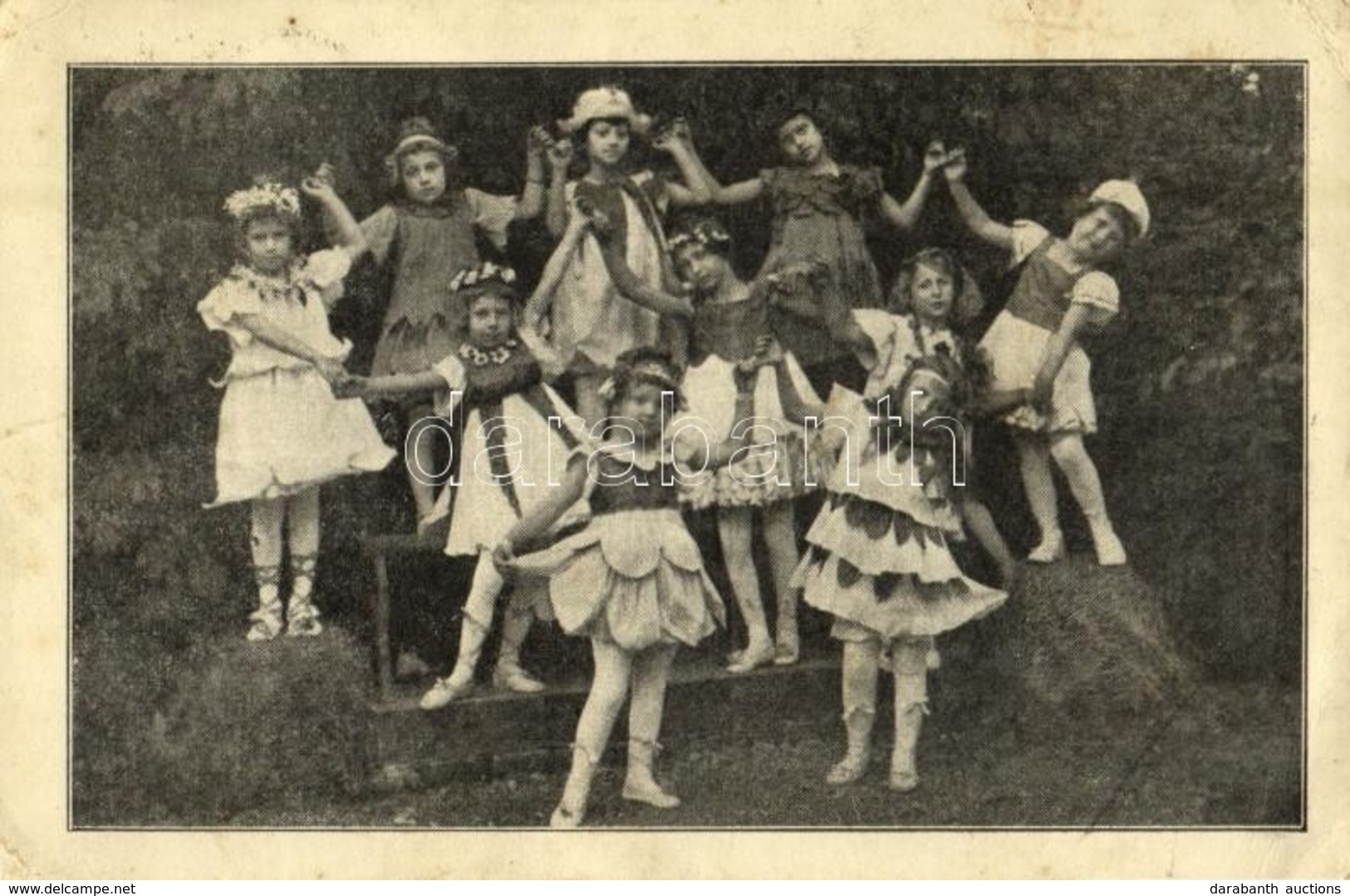 T2/T3 1935 Országos Magyar Gyermekvédő Egyesület Jótékonycélú Mesejátéka / Charity Play Of The National Hungarian Child  - Sin Clasificación