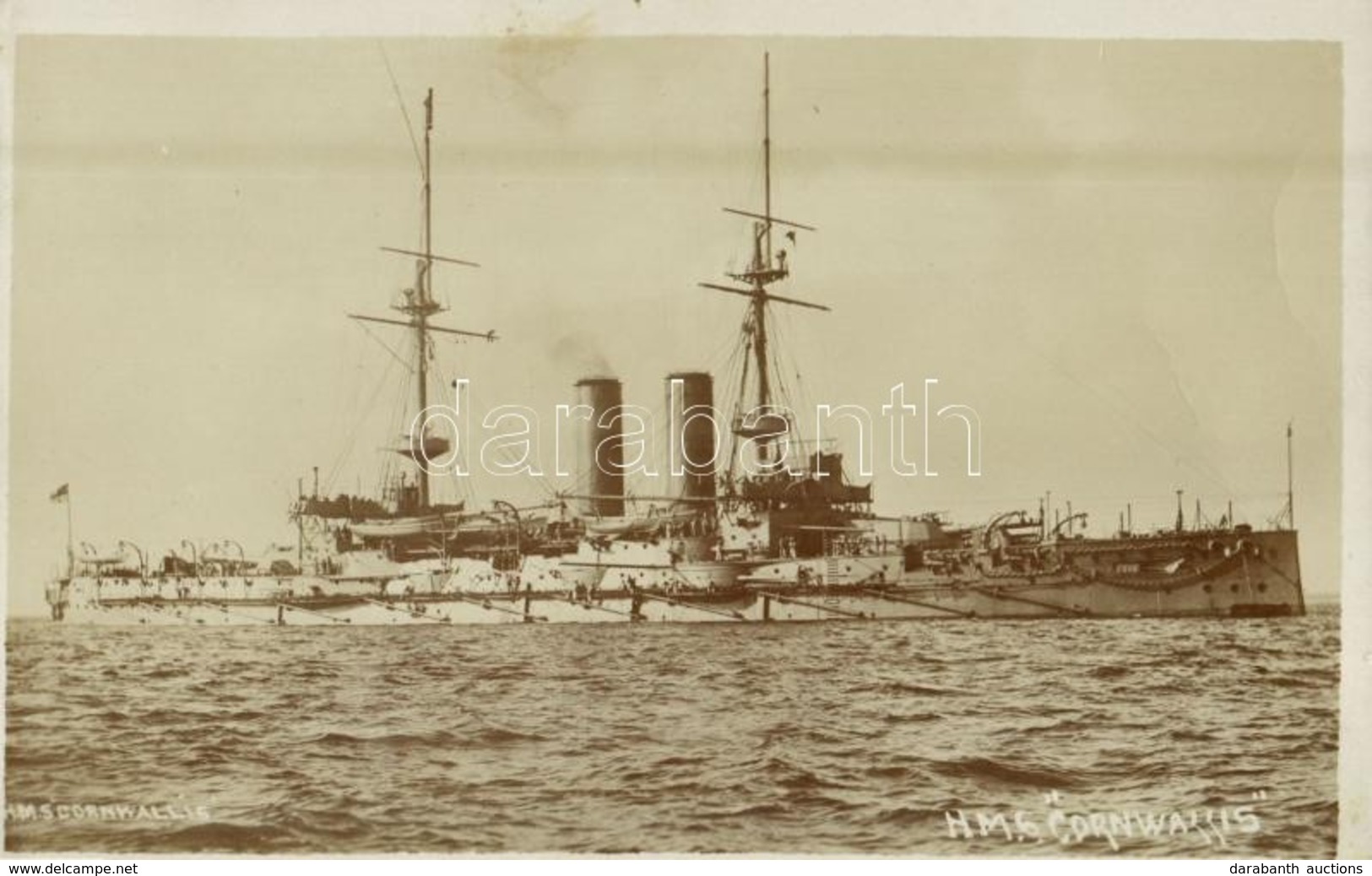 ** T2/T3 HMS Cornwallis, Duncan-class Pre-dreadnought Battleship Of The Royal Navy (fl) - Sin Clasificación