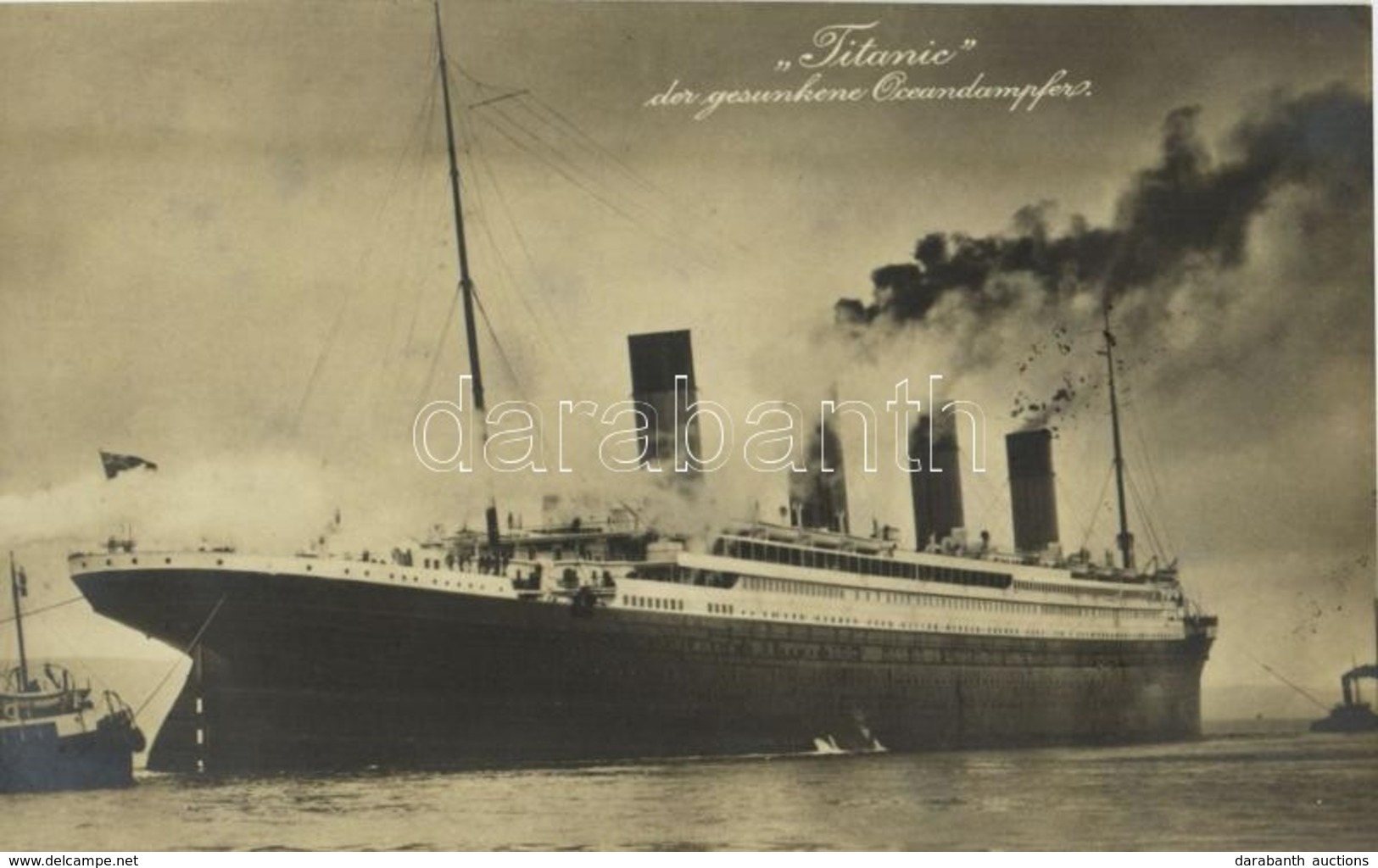 T2 1912 'Titanic' Der Gesunkene Oceandampfer / RMS Titanic British Passenger Liner (sank In The North Atlantic Ocean In  - Sin Clasificación