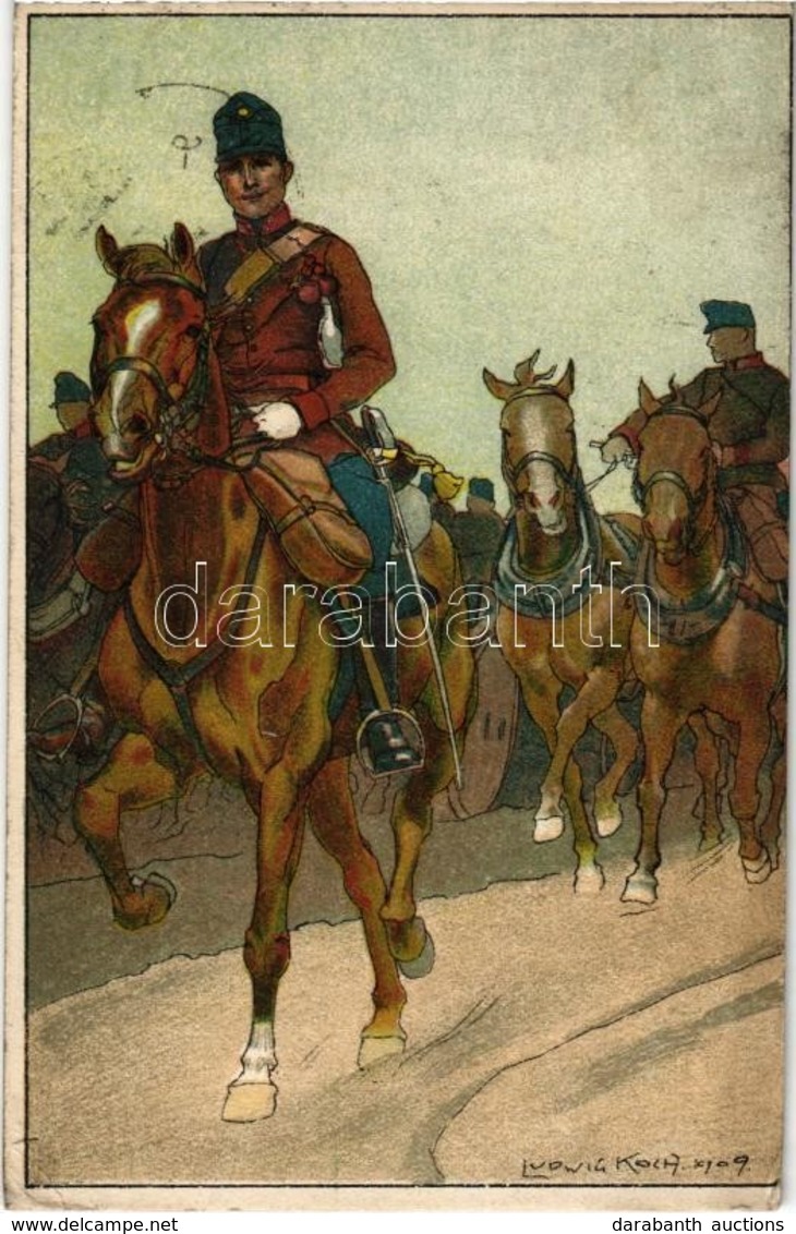 T2/T3 Austro-Hungarian K.u.K. Military, Cavalry, Officers S: Ludwig Koch (EK) - Sin Clasificación