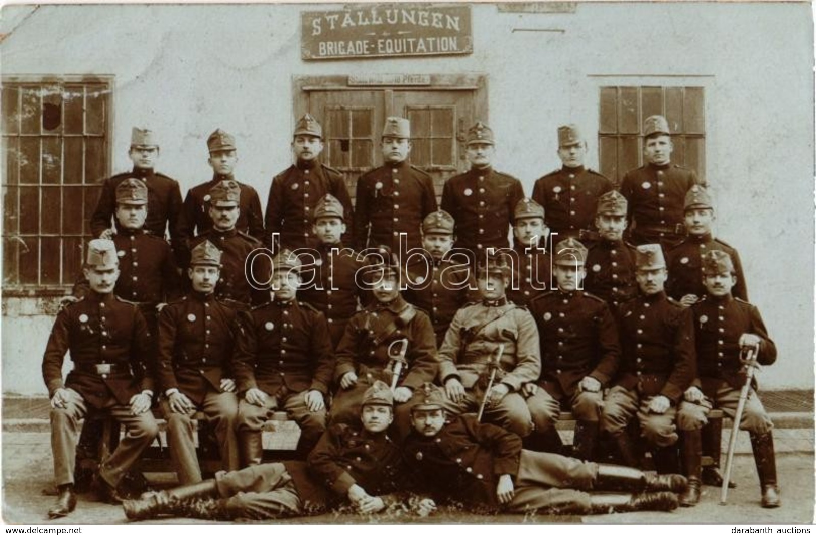 * T2/T3 Stallungen Der Brigade Equitation, Stall. Nr. 13. Für 18 Pferde / WWI K.u.k. Military, Stable, Hussars. Gorup Ph - Sin Clasificación