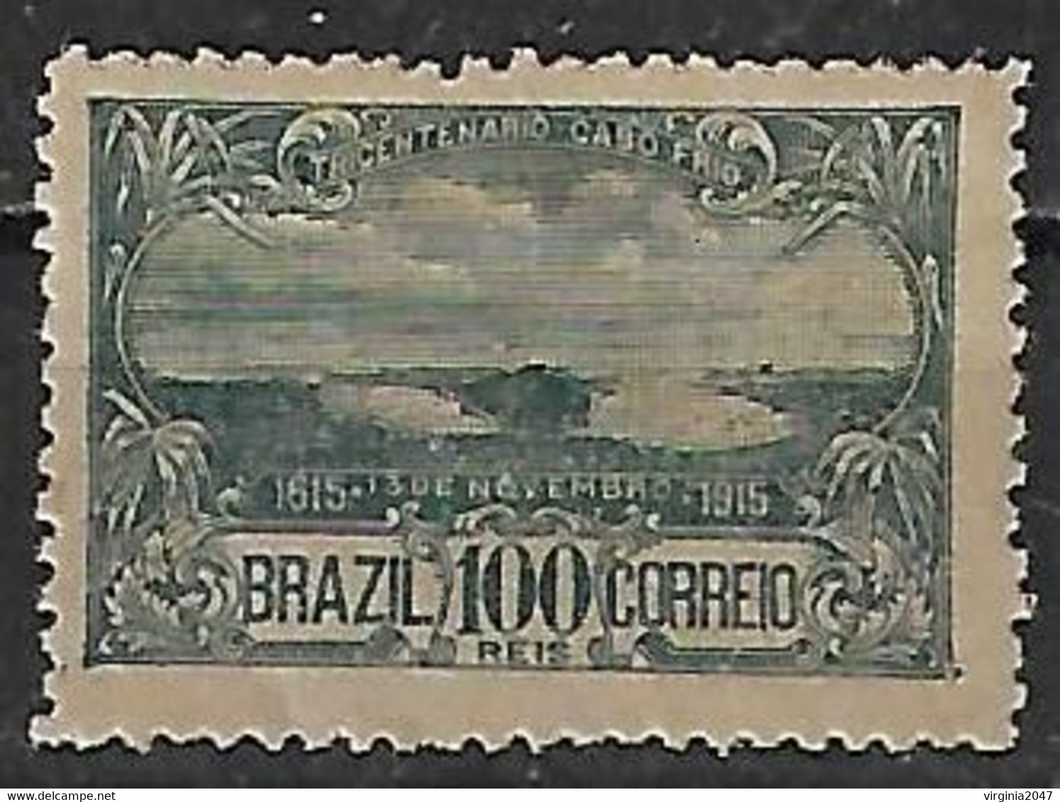 1915 Brasil 300 Años Cabo Frio 1v. Nuevo - Ungebraucht