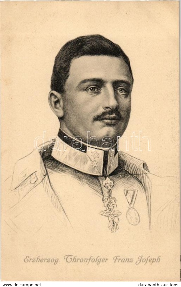 ** T1/T2 Erzherzog Thronfolger Franz Joseph / IV. Károly (még Trónörökösként) / Charles I Of Austria (as Heir To The Thr - Sin Clasificación