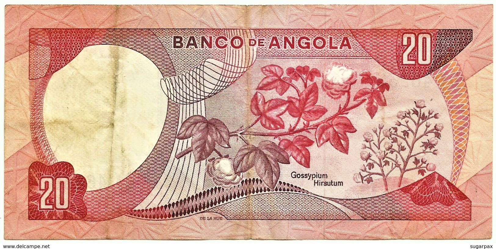 Angola - 20 Escudos - 24.11.1972 - Pick 99 - Série DY - Marechal Carmona - PORTUGAL - Angola