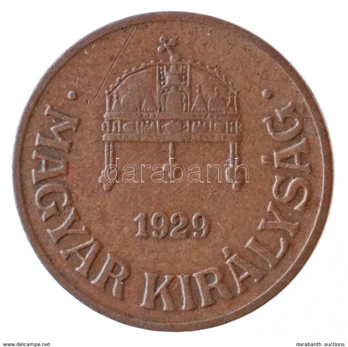 1929. 1f Br T:2 
Hungary 1929. 1 Fillér Br C:XF 
Adamo P1 - Sin Clasificación