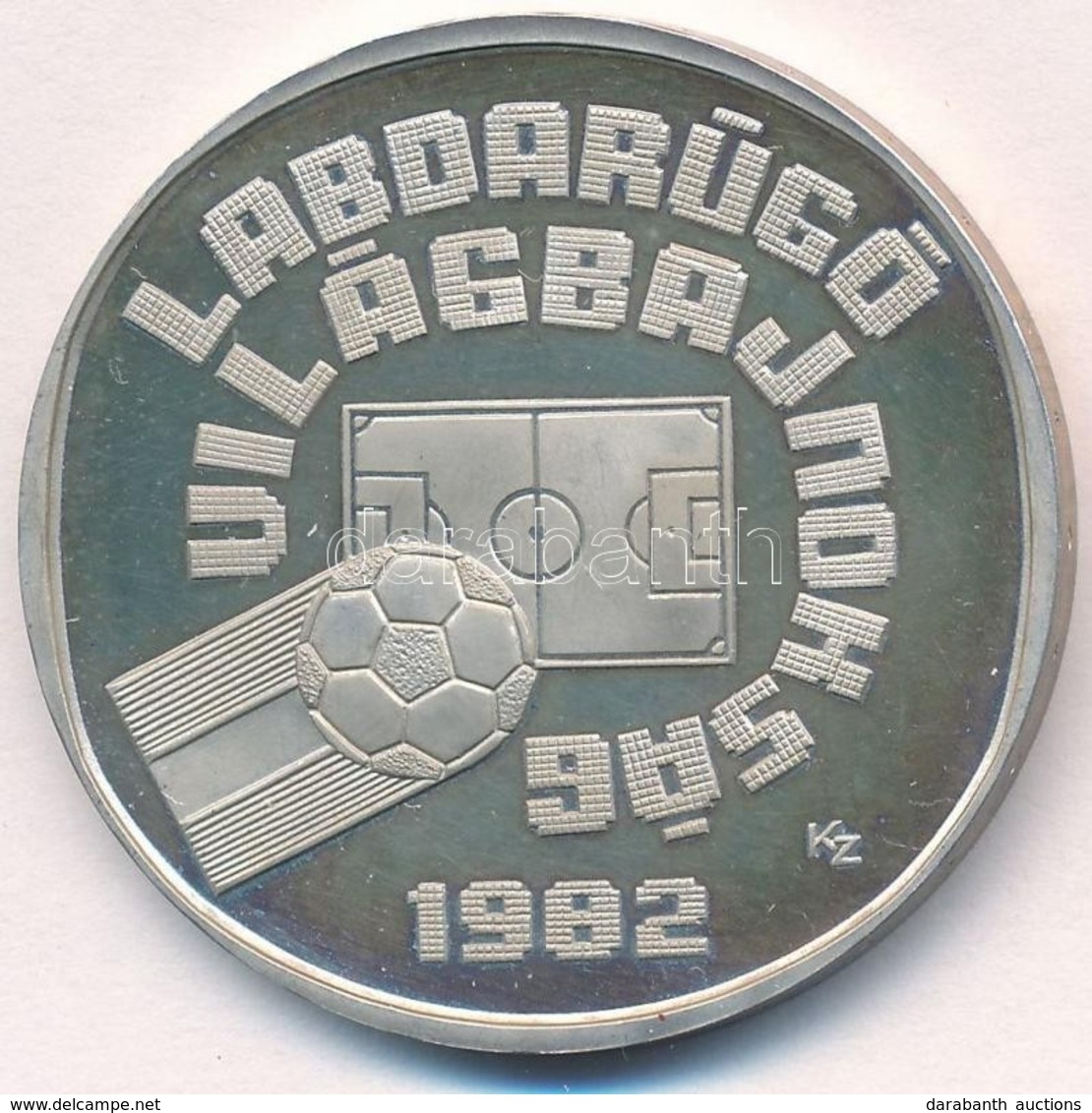 1981. 500Ft Ag 'Labdarúgó Világbajnokság 1982'  T:1- (eredetileg PP) Adamo EM65 - Sin Clasificación