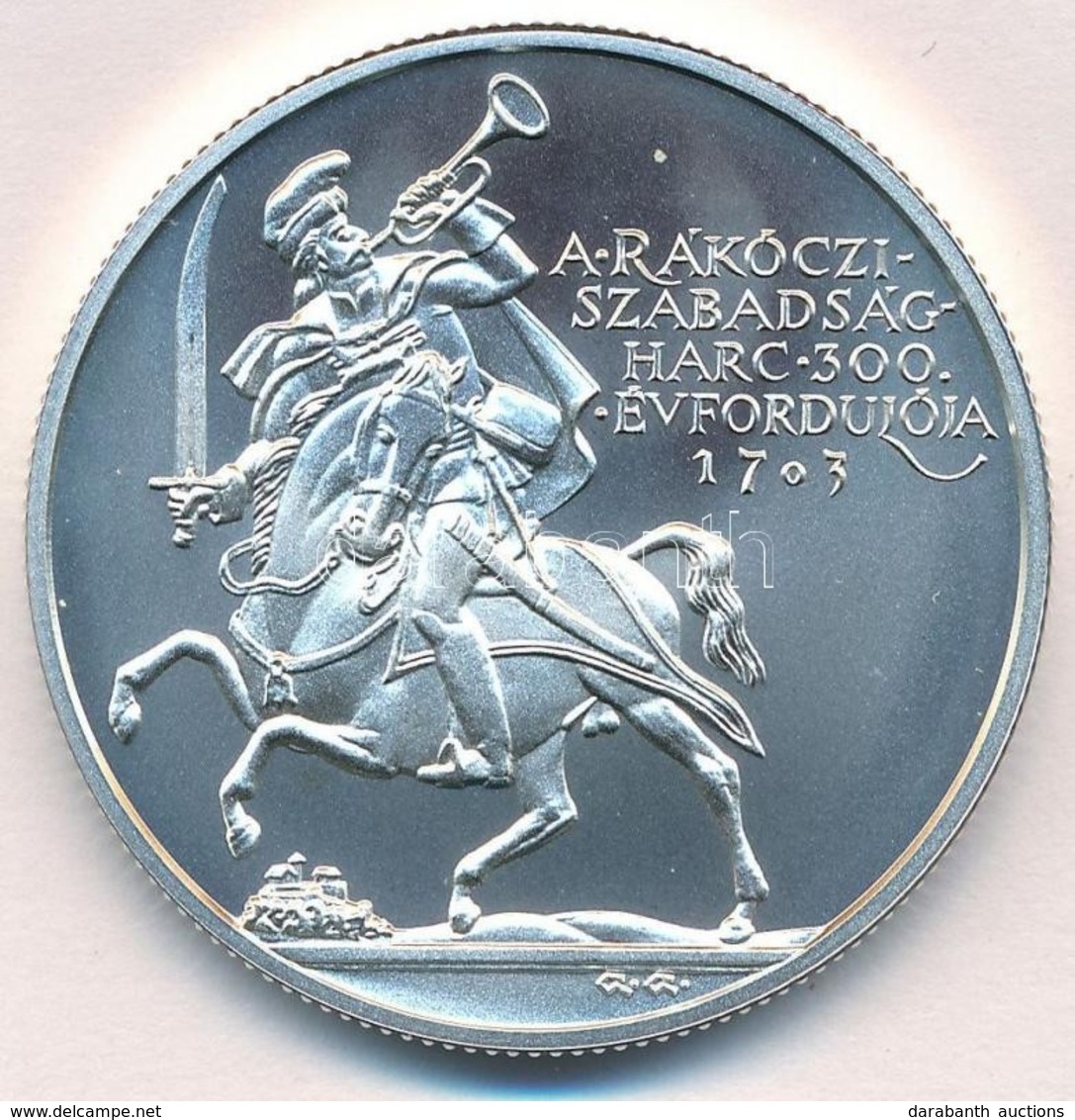 2003. 5000Ft Ag 'Rákóczi Szabadságharc 300. évfordulója' T:BU Adamo EM186 - Sin Clasificación