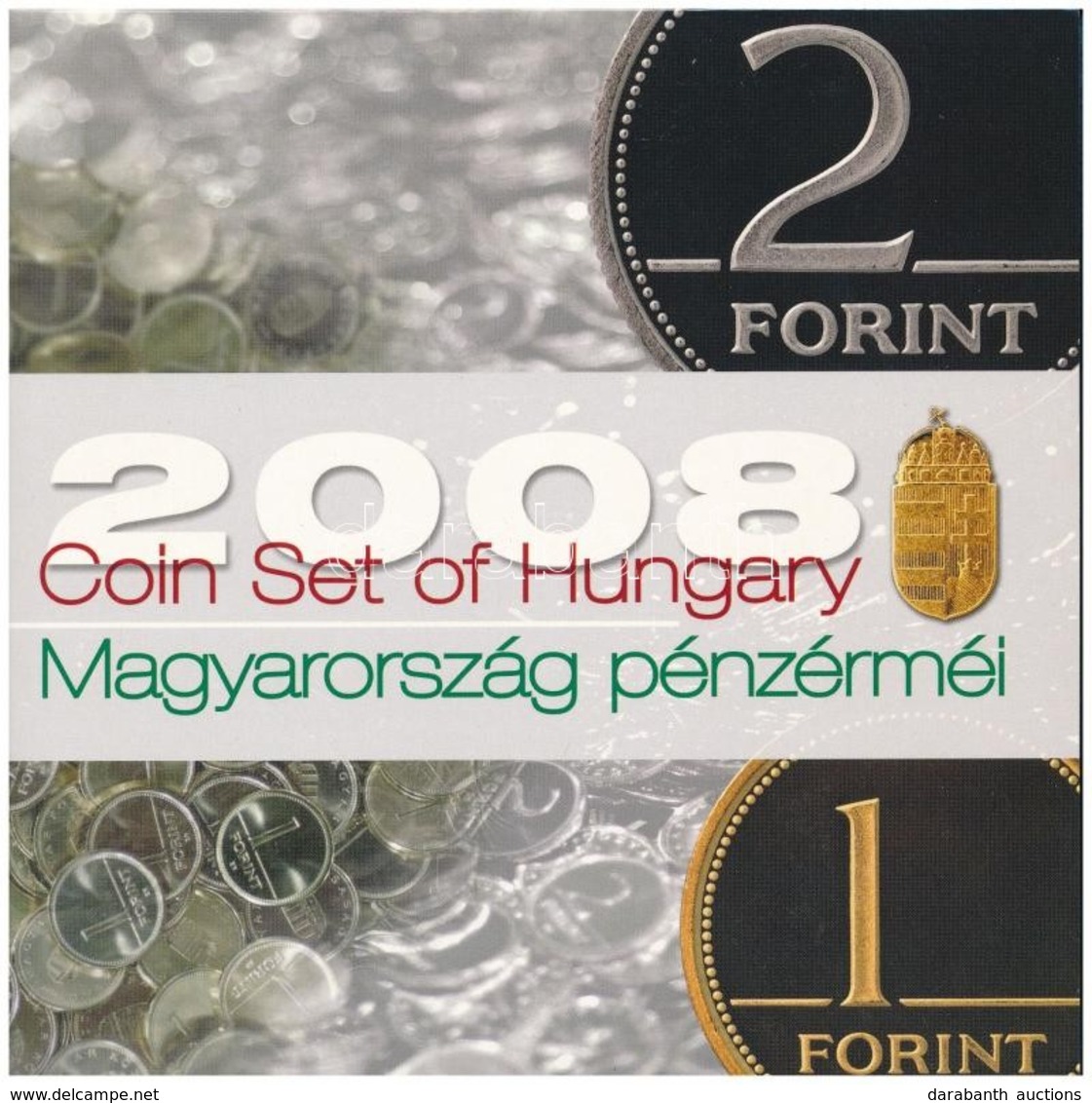 2008. 1Ft-100Ft (7xklf) 'Búcsú Az Egy- és Kétforintostól' Forgalmi Sor Dísztokos Szettben T:BU 
Adamo FO42 - Sin Clasificación