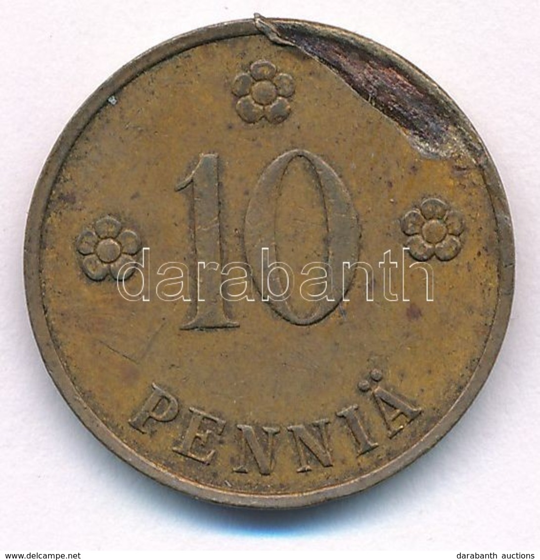 Finnország 1939. 10p Cu Technológiai Hibás Veret T:1-
Finland 1939. 10 Pennia Cu Struck With Technological Error C:AU
Kr - Sin Clasificación