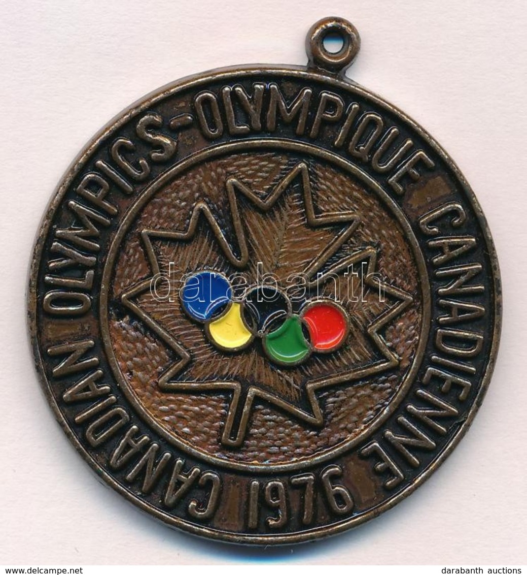 Kanada 1976. 'Kanadai Olimpia' Br érem Füllel, Szalag Nélkül Eredeti Tokban T:1-
Canada 1976. 'Canadian Olympics' Br Med - Unclassified