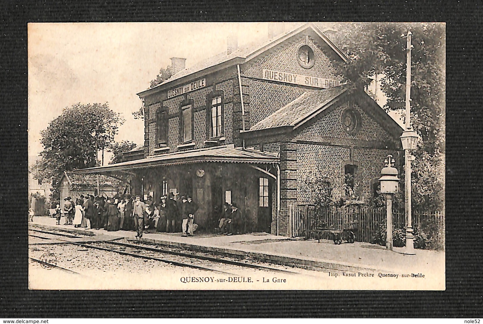 59 - QUESNOY SUR DEULE - La Gare ,#59/014 - Altri & Non Classificati