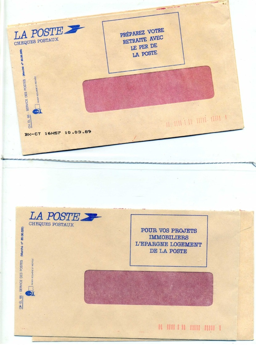 PUBLICITES / Env de la Poste, années 1920 & 1980, Bel ensemble à poursuivre TTB  :