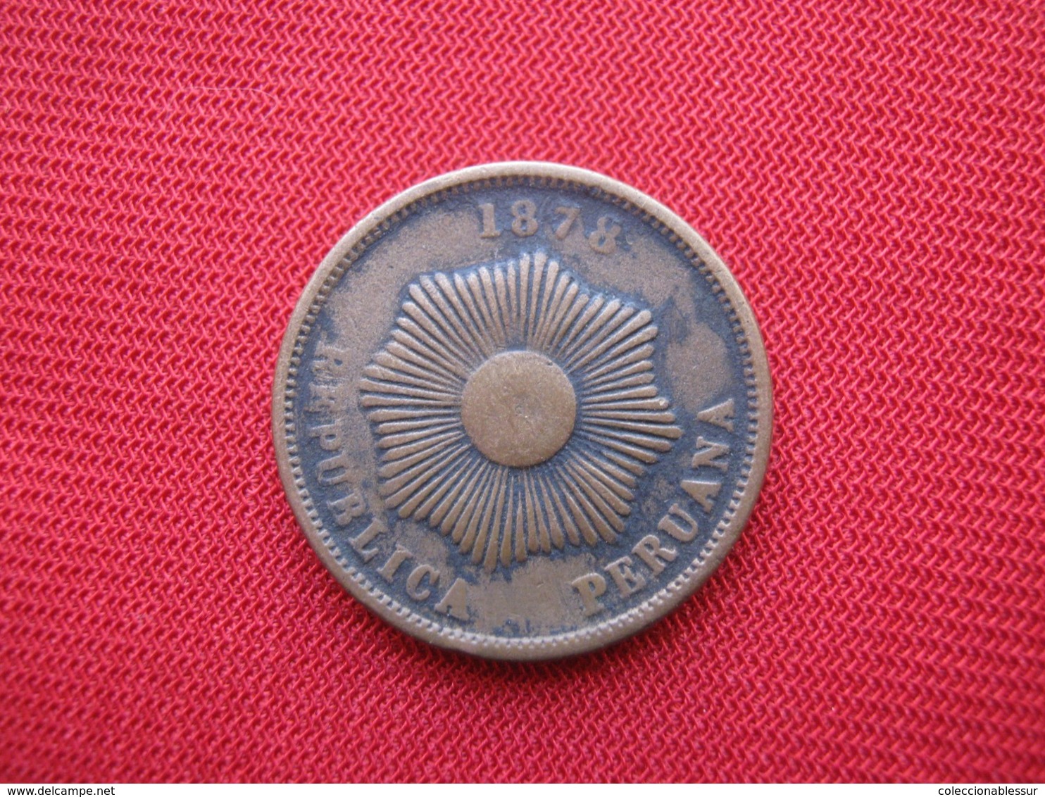 Perú 2 Centavos 1878 - Pérou