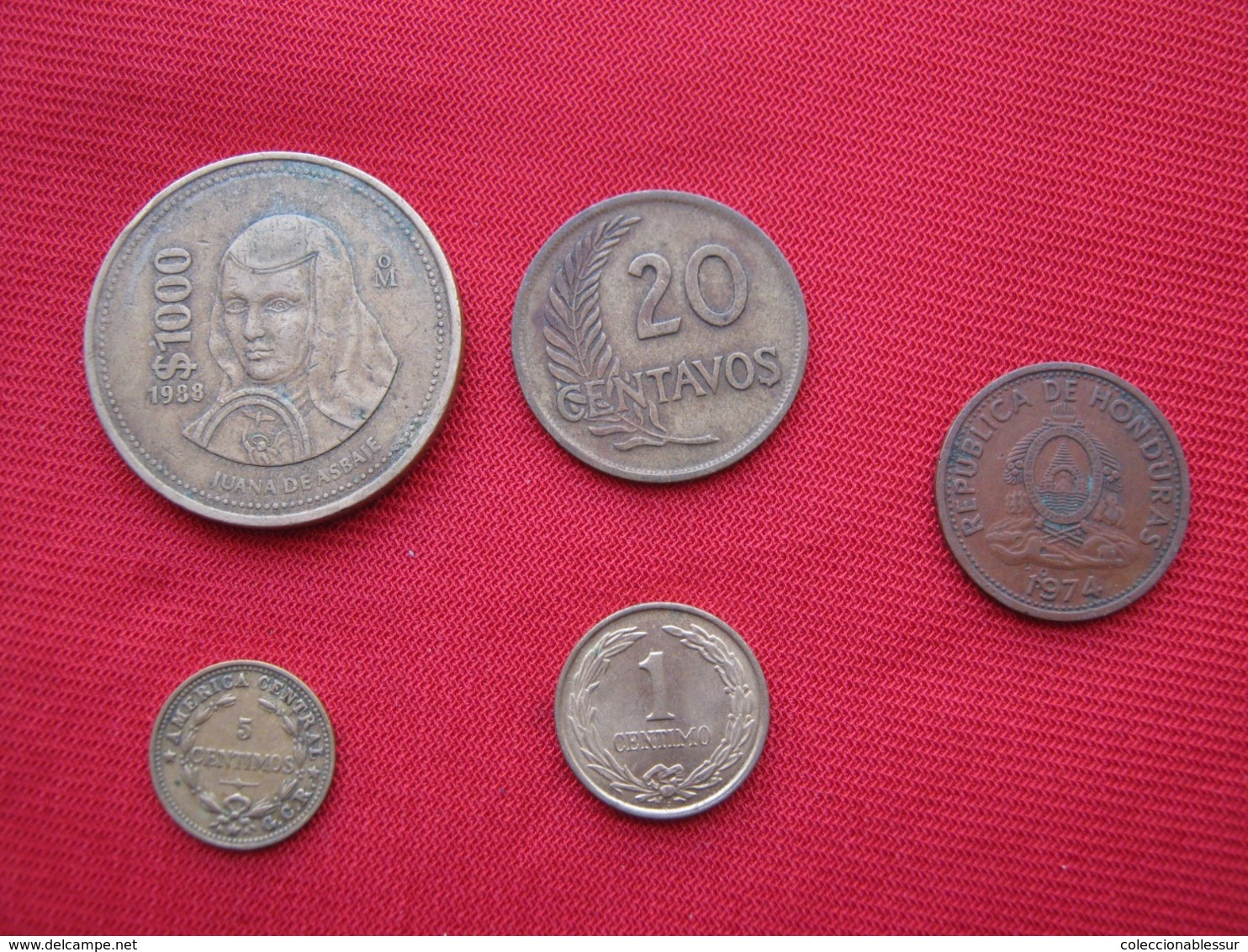 Lote 5 Monedas Americanas Diferentes (B1) - Lots & Kiloware - Coins