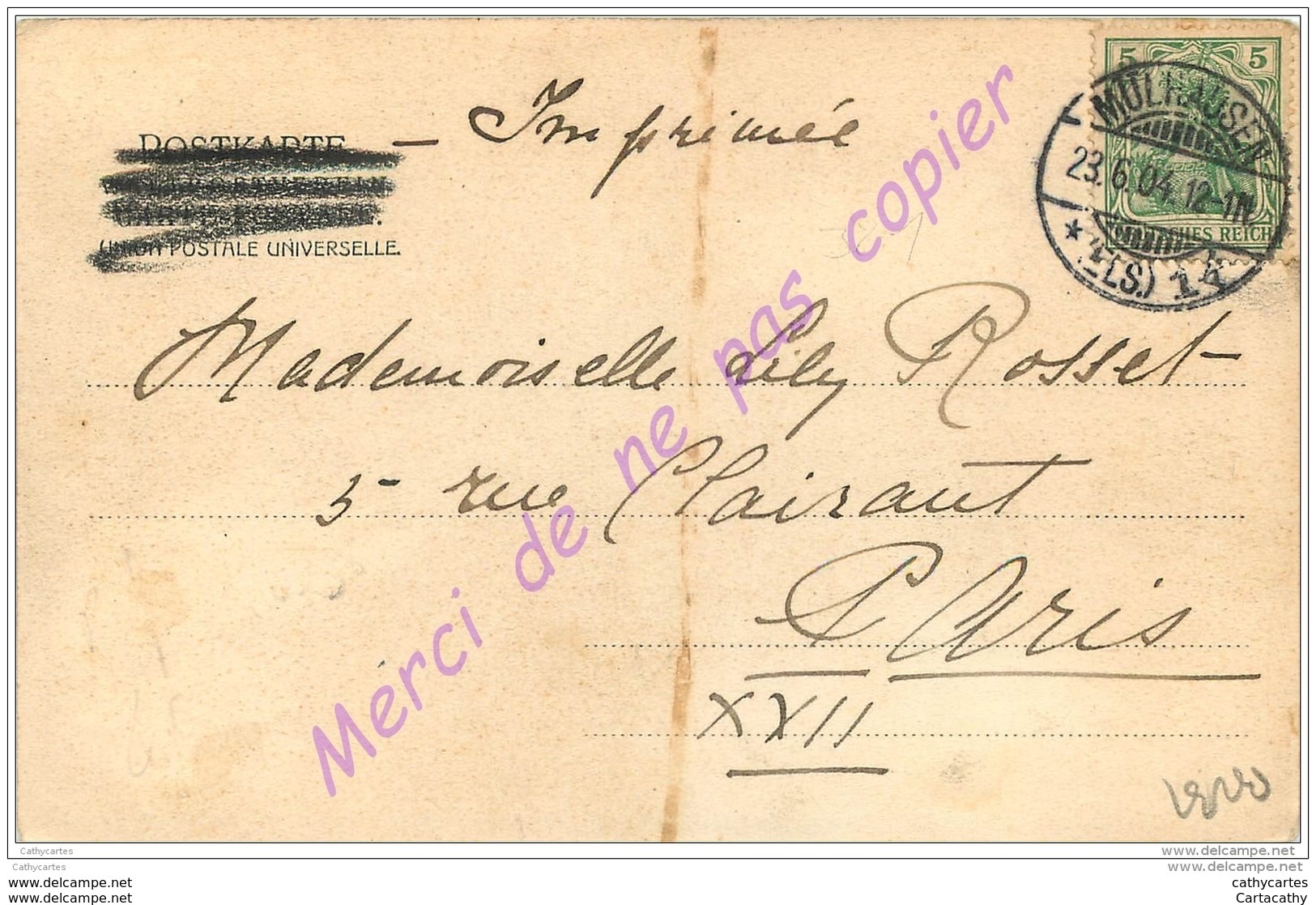 68. MULHOUSE . Le Réservoir . Wasserwerk . CPA Animée .  Mulhausen . - Mulhouse