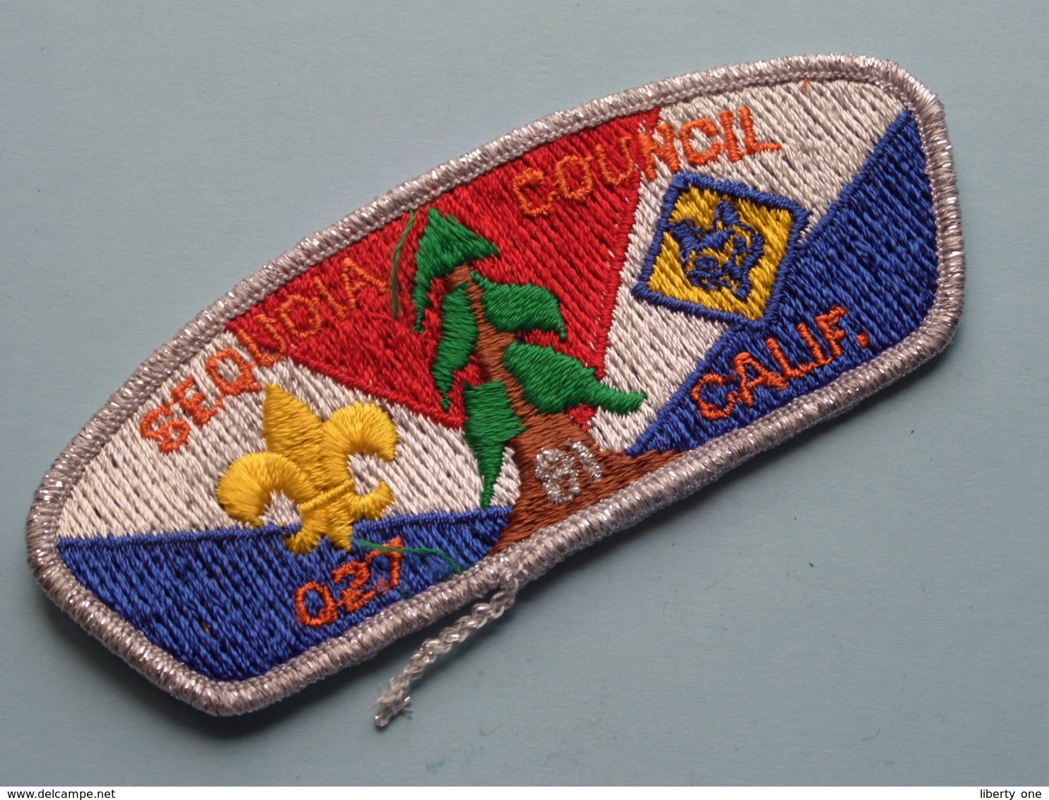 SEQUOIA Council '81 California " SCOUTING " ( What You See Is What You Get > See Photo ) ! - Scoutismo