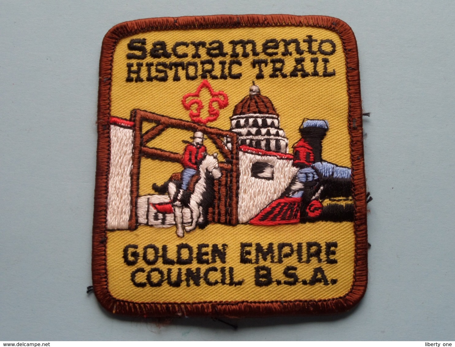 SACRAMENTO HISTORIC TRAIL > GOLDEN EMPIRE Council B.S.A. " SCOUTING " ( What You See Is What You Get > See Photo ) ! - Scoutisme