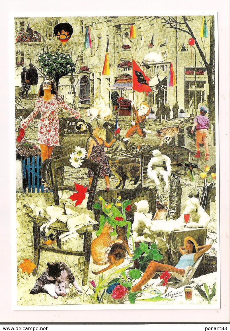 Eveline Teyssier: Illustration De La Couverture De La Gazette 63/2001 Pour Le CICPC De 2001 à Albi - Carte Neuve - - Altri & Non Classificati