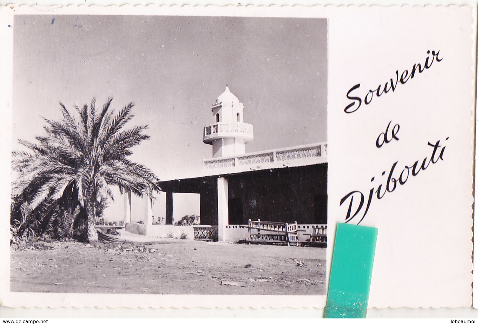 Mub-   Djibouti Cpsm   MOSQUEE D'AMBOULI En 1954 - Djibouti