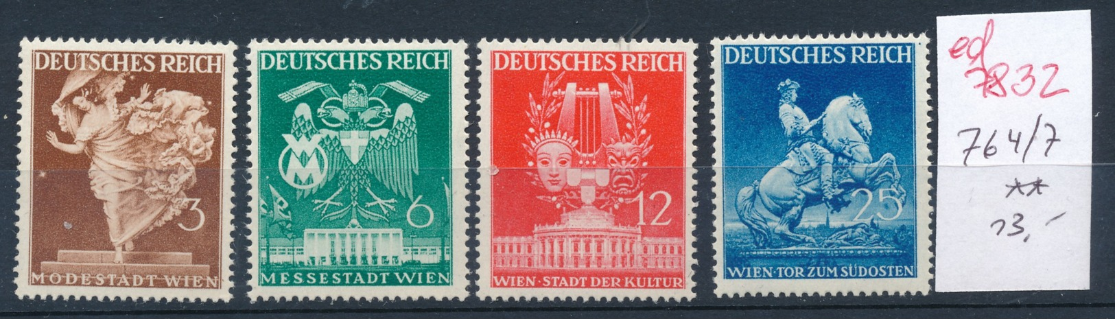 D.-Reich    Nr. 768-71    ** ....(ed7832  ) Siehe Scan - Neufs