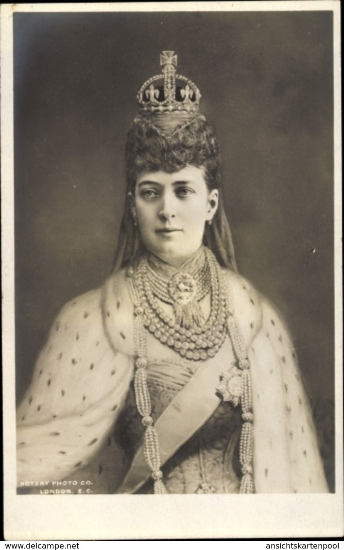 Cp Alexandra Von Dänemark, Reine Von Großbritannien - Koninklijke Families