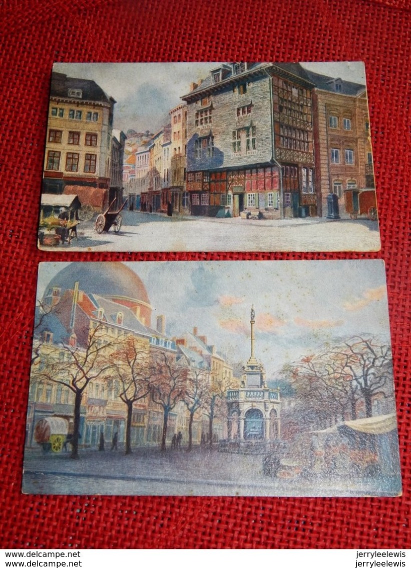 LIEGE  -  Lot De 5 Cartes  De Liège ( Voir Description ) - Liege