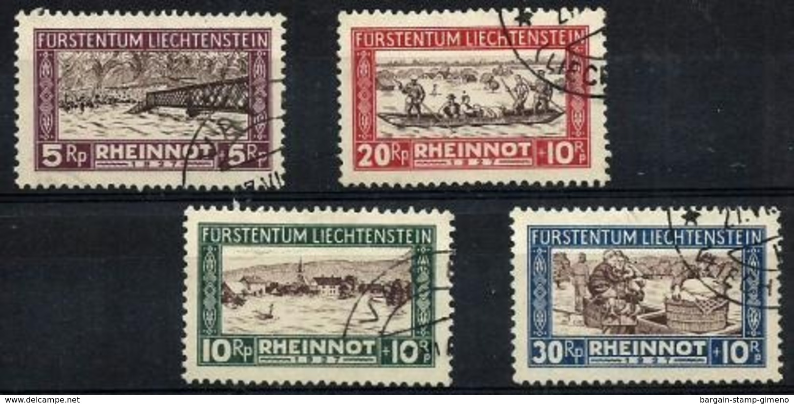 Liechtenstein Nº 78/81 Usados. Cat.130€ - Used Stamps
