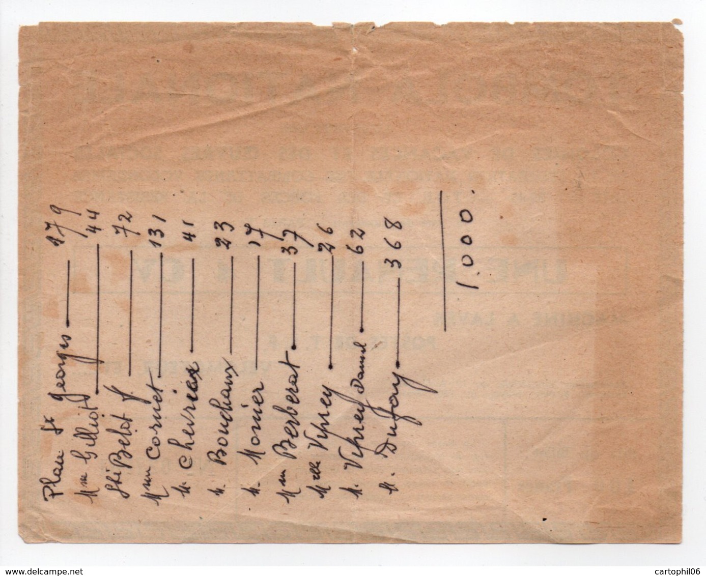 - BILLET DE LOTERIE - TOMBOLA NATIONALE 1960 - COLONIES DE VACANCES ET OEUVRES SOCIALES - RENAULT 4 CV - - Billets De Loterie