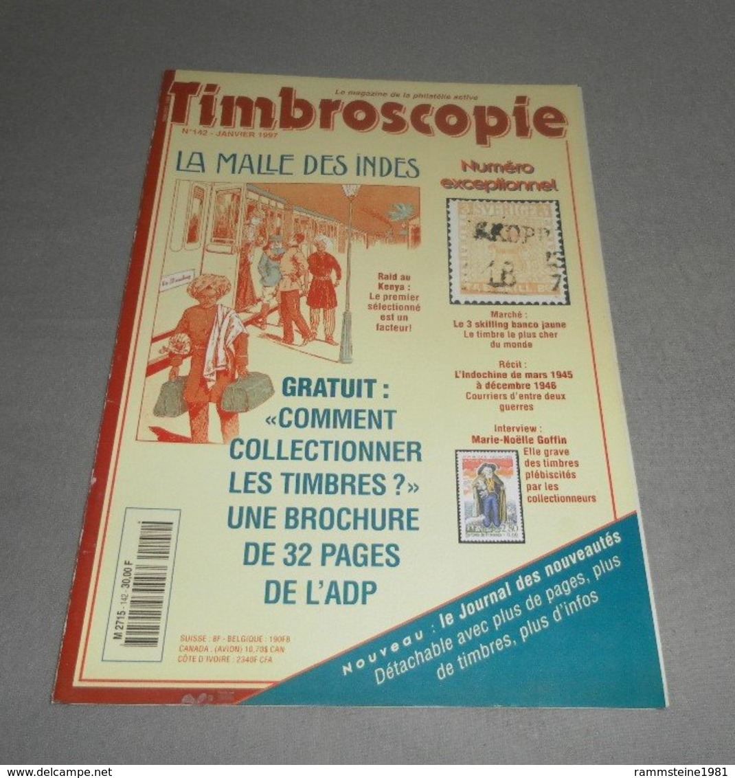 Timbroscopie Janvier 1997 N° 142 - Français (àpd. 1941)