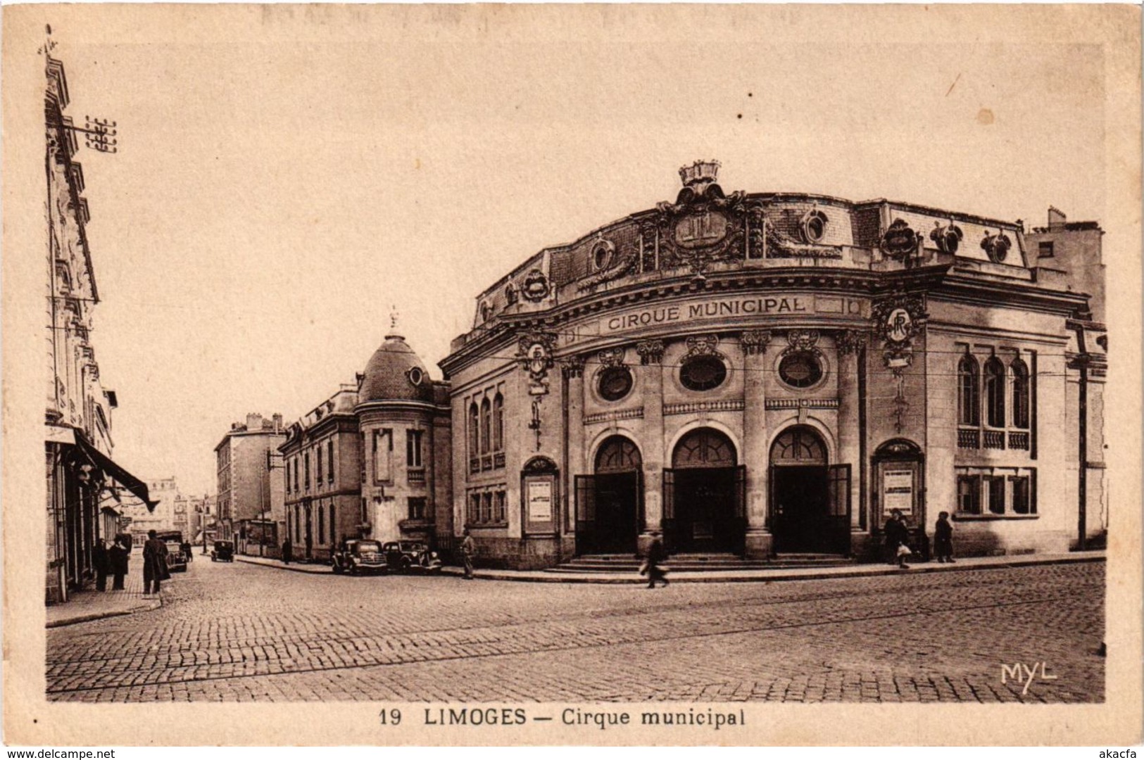 CPA LIMOGES - Cirque Municipal (293843) - Limoges