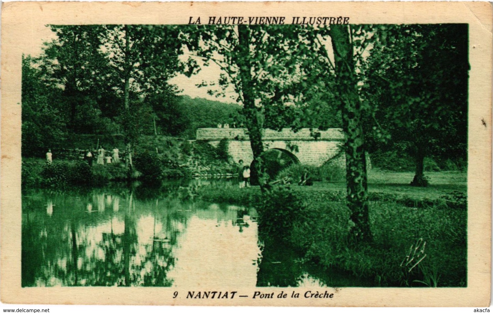 CPA La Haute-VIENNE Illustrée - Nantiat - Pont De La Creche (293947) - Nantiat