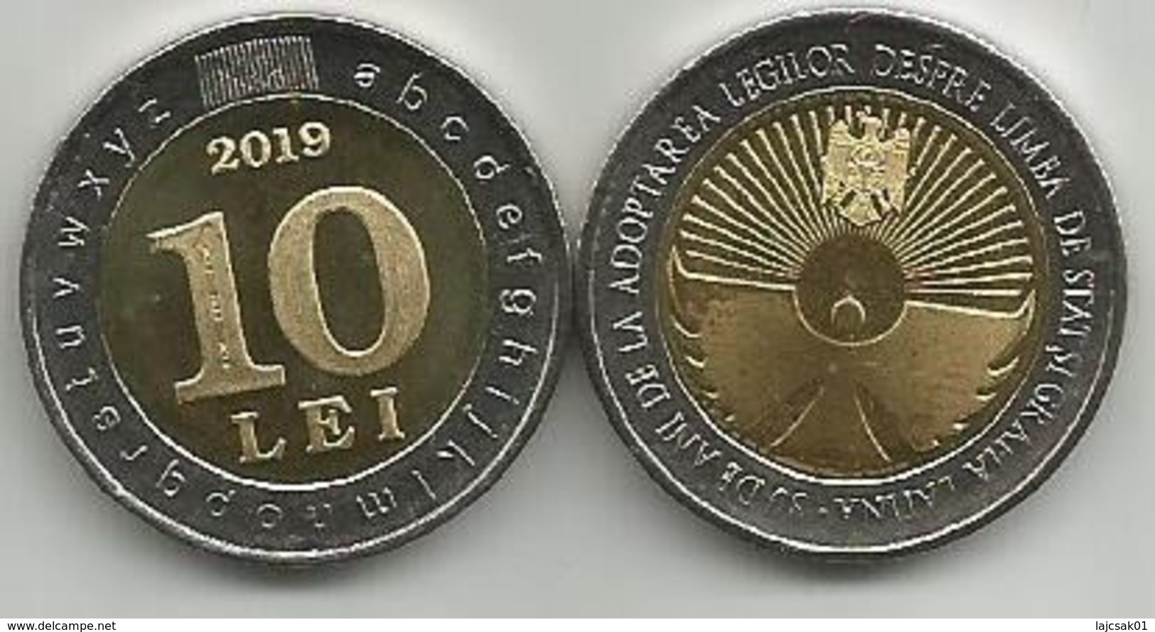 Moldova 10 Lei 2019. Commemorative High Grade - Moldova