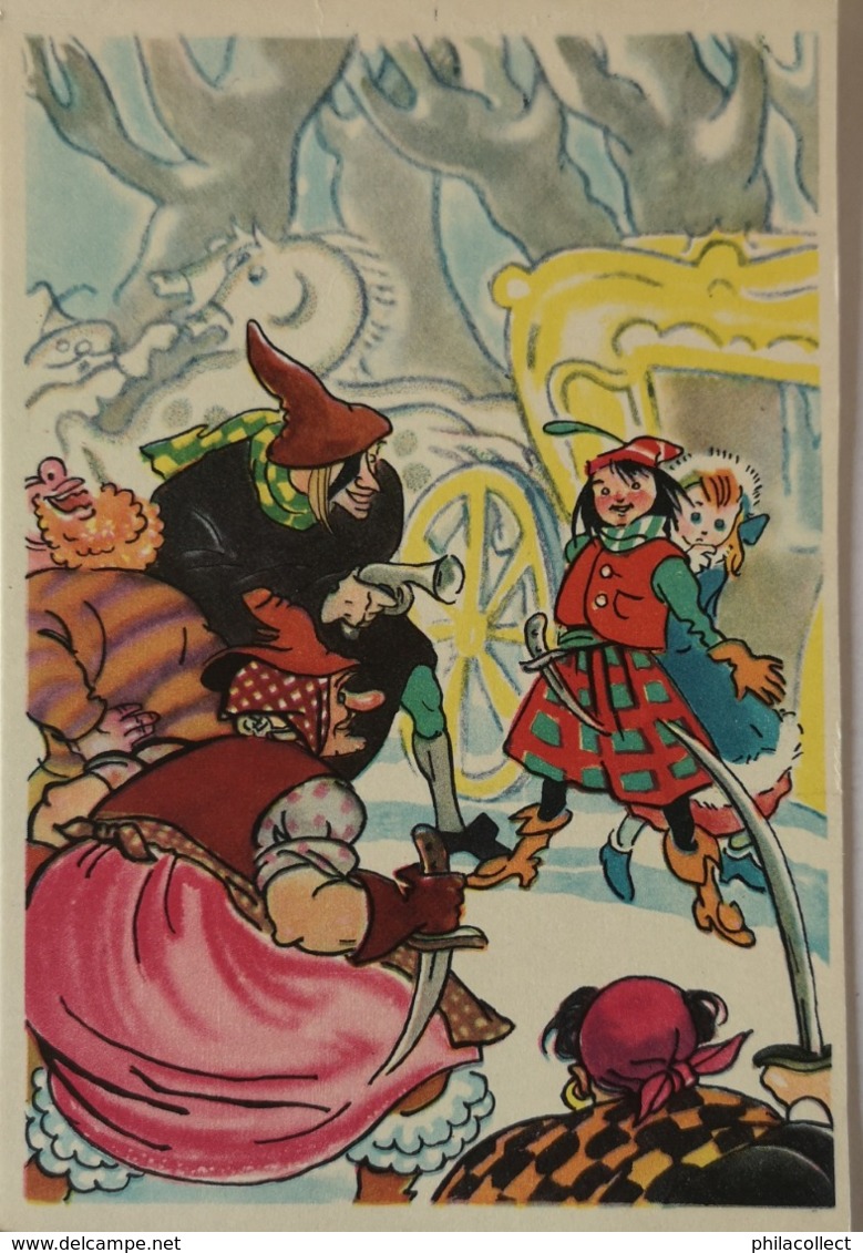 Russia - CCCP // 10 X 15 // Children Cards - Fairy Tales Etc // No 9. /19?? - Märchen, Sagen & Legenden