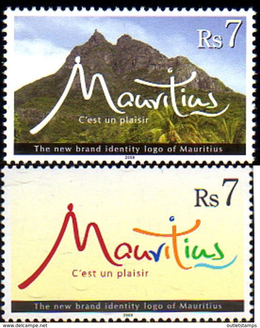 Ref. 236255 * NEW *  - MAURITIUS . 2009. NEW TURISTIC LOGO. NUEVO LOGO TURISTICO - Mauricio (1968-...)