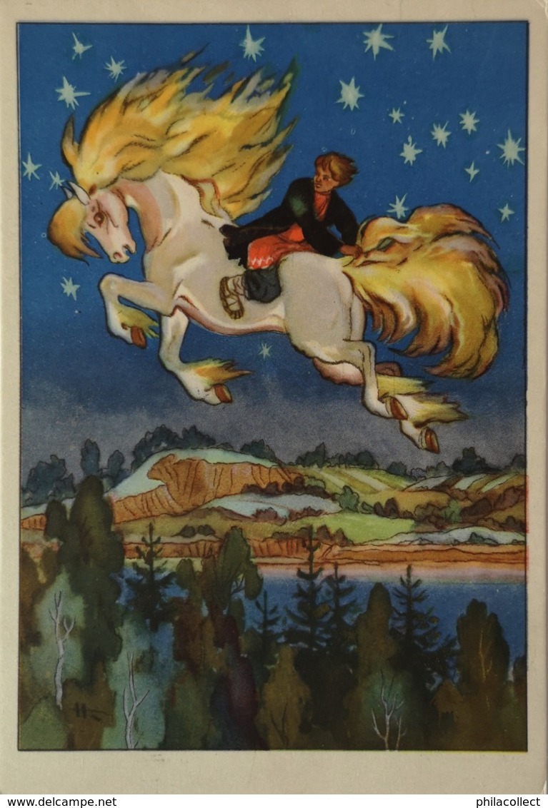 Russia - CCCP // 10 X 15 // Children Cards - Fairy Tales Etc // No 15. /19?? - Märchen, Sagen & Legenden