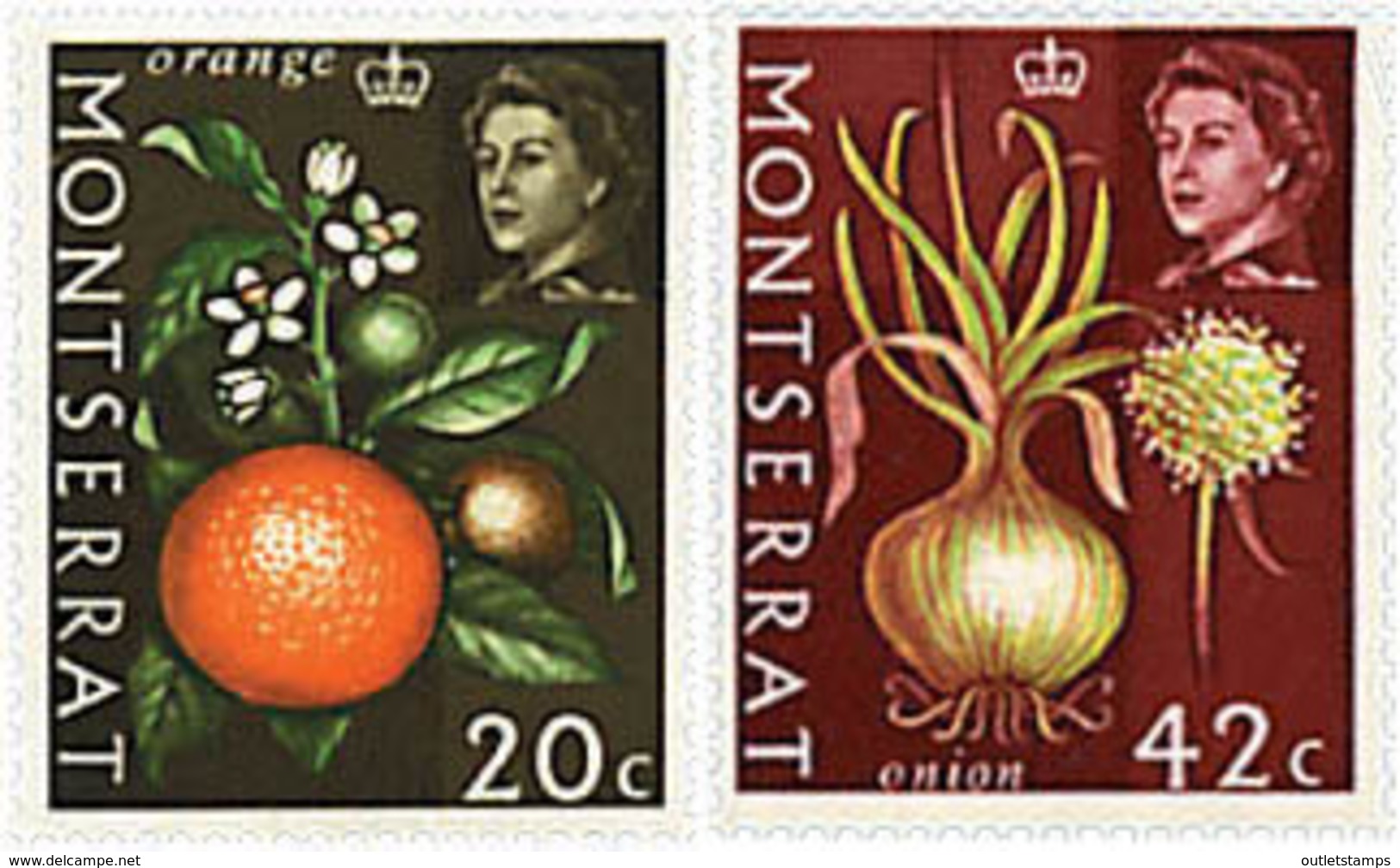 Ref. 267213 * NEW *  - MONTSERRAT . 1965. FRUITS. FRUTOS - Montserrat